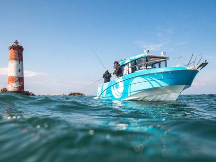 "La compétition de pêche ne se déroulera plus exclusivement sur des Barracuda mais sera ouverte aux Antares 7 et 8 et aux Flyer 7 et 8 SPACEdeck," Nautisme Article