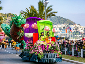 Une météo printanière pour profitez des derniers jours du carnaval de Nice... 
