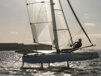 Befoil 16 Sport, le catamaran volant un peu fou ? 