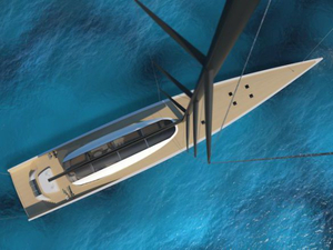 Un concept de superyacht ecorésponsable signé Philippe Briand