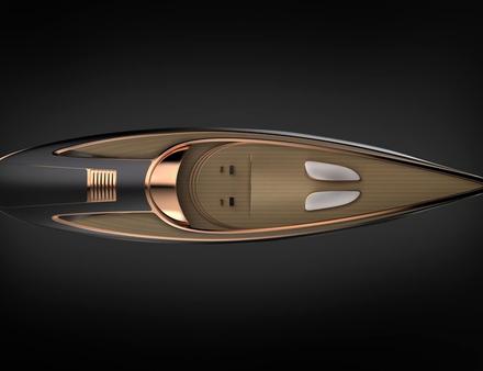 Le Dune n'est ni un speed boat ni un voilier mais un mélange subtil des deux. Son créateur le qualifie de "super tender". Nautisme Article