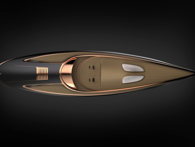 Le Dune n'est ni un speed boat ni un voilier mais un mélange subtil des deux. Son créateur le qualifie de "super tender". Nautisme Article