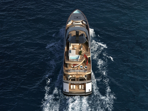 Le M/Y Gravity, la dernière création de l'architecte naval Luca Vallebona 