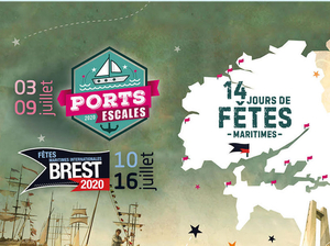 Rendez-vous du 10 au 16 juillet pour les Fêtes maritimes de Brest 2020 !
