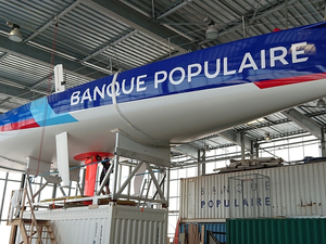 Banque Populaire repousse la mise à l'eau de son monocoque