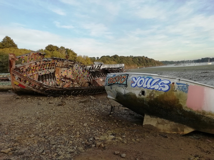 Mouillage côté Grainfollet Mouillage côté Grainfollet