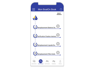 BoatOn lance le 1er carnet d'entretien intelligent pour gérer son bateau