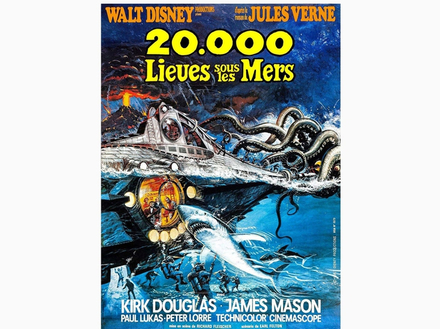 Vingt mille lieues sous les mers, 1954
