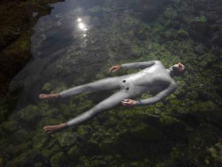 Morgan Bourc'his champion du monde d'apnée...