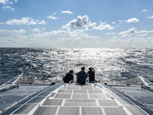 Seul sur l'Atlantique, comment Energy Observer s'adapte à la crise du COVID-19