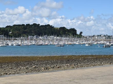 Départ du port des Bas Sablons Départ du port des Bas Sablons
