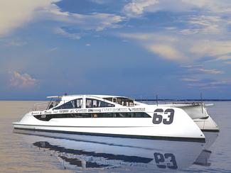 Class 6 Power : le nouveau catamaran à moteur...