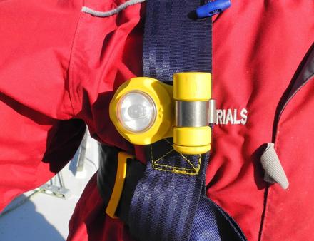 Eclairage individuel sur gilet Nautisme Article