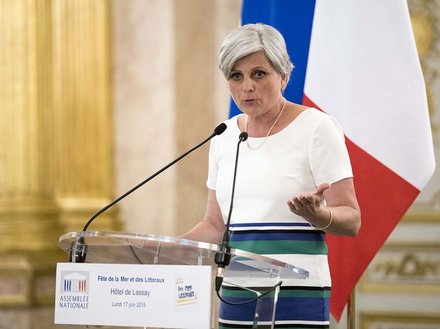Sophie Panonacle, député de la Gironde et responsable de la Team maritime à l'Assemblée Nationale.