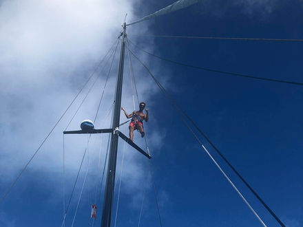Nous attendons avec impatience la venue du Cobia, le bateau d'approvisionnement qui achemine des fruits et légumes des Marquises.