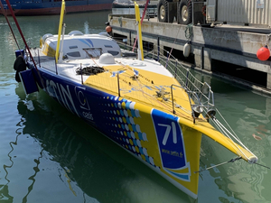 L'IMOCA Groupe SÉTIN remis à l'eau et prêt pour le Vendée Globe 2020