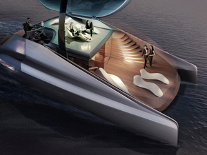 Icona Design fait ses débuts dans la conception de yacht avec un nouveau concept de catamaran électrique