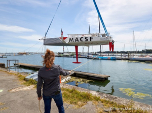 L'IMOCA MACSF prêt à reprendre la mer