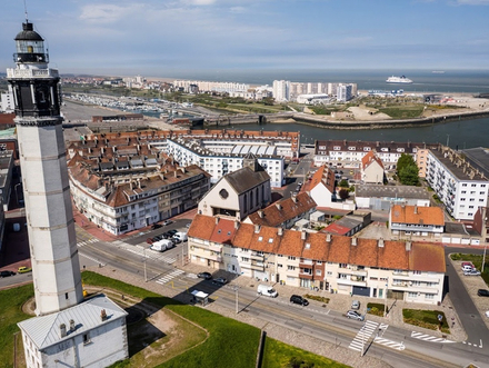 Courgain Maritime, le quartier de Calais le plus proche du port.