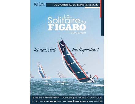 L'affiche de l'édition 2020 de La Solitaire du Figaro Nautisme Article