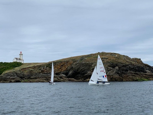 Camille Lecointre et Aloïse Retornaz le duo en 470 de retour à l'entraînement