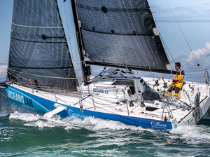 Phil Sharp sur la Solo Maître CoQ : première course en Figaro 3 pour le navigateur britannique