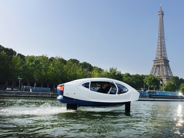 Le SeaBubbles dispose de commandes de vol électriques pour une meilleure stabilité dans le clapot. Nautisme Article