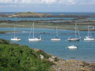 Les plus beaux mouillages des îles anglo-normandes