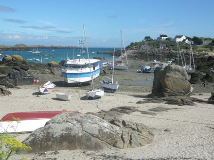 Chausey - mouillage Blainvillais