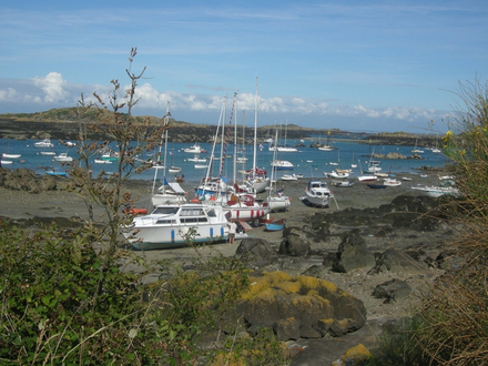 Chausey - mouillage Blainvillais Chausey - mouillage Blainvillais