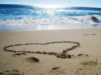 C'est l'amour à la plage...