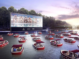 Paris-Plages : une séance de cinéma sur l'eau le 18 juillet
