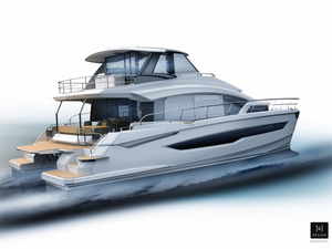 Aquila Power Catamarans a annoncé l'arrivée d'un nouveau modèle de 54 pieds