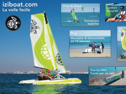 La création d'IZIBoat a nécessité 11 ans de recherches, 20 000 heures de travail, et le développement de 11 technologies innovantes. Nautisme Article