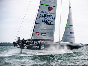 Terry Hutchinson, skipper d'American Magic : ''chaque jour, la pression est très forte !''