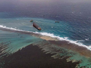 Des nouvelles de la pollution à l'île Maurice