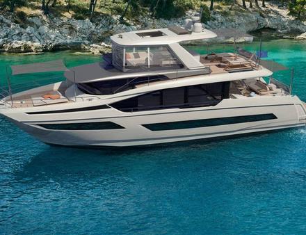 La Prestige X70 est le premier modèle de la gamme X-Line. Le confort à bord et le bien-être sont les caractéristiques principales pour cette vedette. Nautisme Article