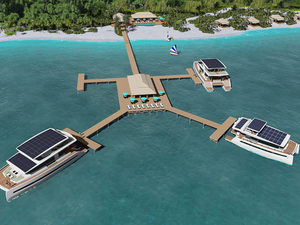 Silent-Yachts lance un nouveau concept de villas flottantes à l'énergie solaire