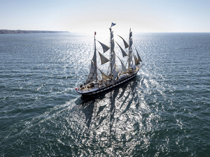 Cap sur Cannes pour le Belem !