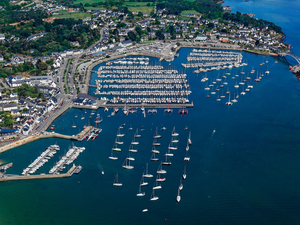 Fréquentation historique des ports de plaisance bretons Passeport Escales