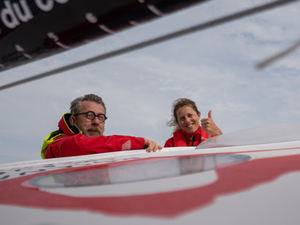 Sam Davies / Initiatives Coeur : 10 000 kits distribués pour une véritable aventure pédagogique