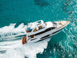 Sunseeker dévoile à Gênes son nouveau modèle : le Manhattan 68