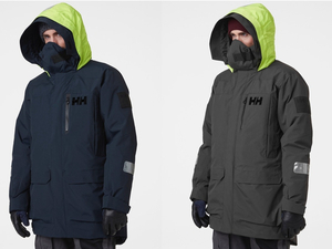 Helly Hansen présente sa nouvelle parka pour une navigation hivernale