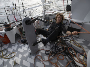 Vendée Globe : les astuces d'Isabelle Joschke (MACSF) pour adapter le bateau à son gabarit
