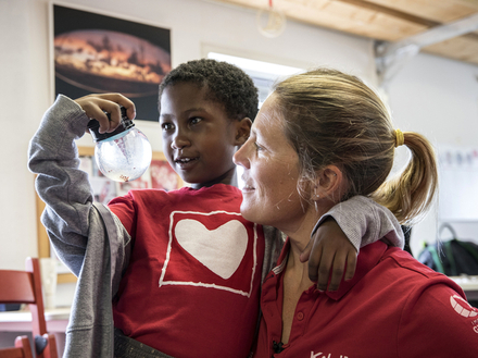 Sam Davies et Mireille, prise en charge par Mécénat Chirurgie Cardiaque Sam Davies et Mireille, prise en charge par Mécénat Chirurgie Cardiaque
