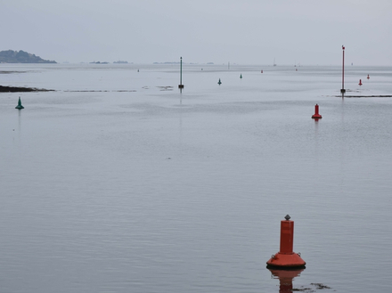 Chenal à l'entrée de Paimpol Chenal à l'entrée de Paimpol