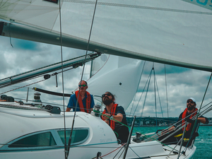 L'École de Voile de Cherbourg développe des entraînements habitables pour préparer les régatiers aux courses à venir