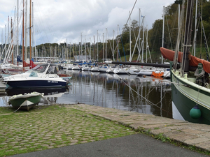 Escale au port du Légué, dans la baie de Saint-Brieuc