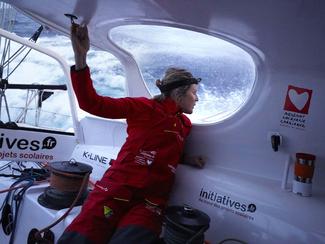 Malgré le confinement, Sam Davies : « je vais...