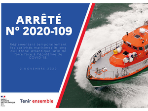 Confinement : quid des activités maritimes ? Réponse de la Préfecture maritime de l'Atlantique